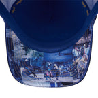 Wrangler Mens Mario High Profile Trucker Cap (X6W1947CAP) Navy/Denim OSFM