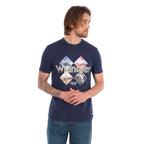 Wrangler Mens Mark S/S Tee (X6S1557688) Navy
