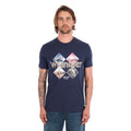 Wrangler Mens Mark S/S Tee (X6S1557688) Navy