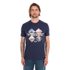 Wrangler Mens Mark S/S Tee (X6S1557688) Navy