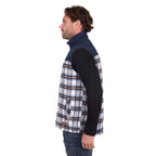 Wrangler Mens Dean Reversible Vest (X6W1662520) Navy/Tan