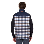 Wrangler Mens Dean Reversible Vest (X6W1662520) Navy/Tan