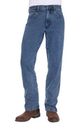 Wrangler Mens Regular Straight Leg Jeans (XLR1201032) Original Stone