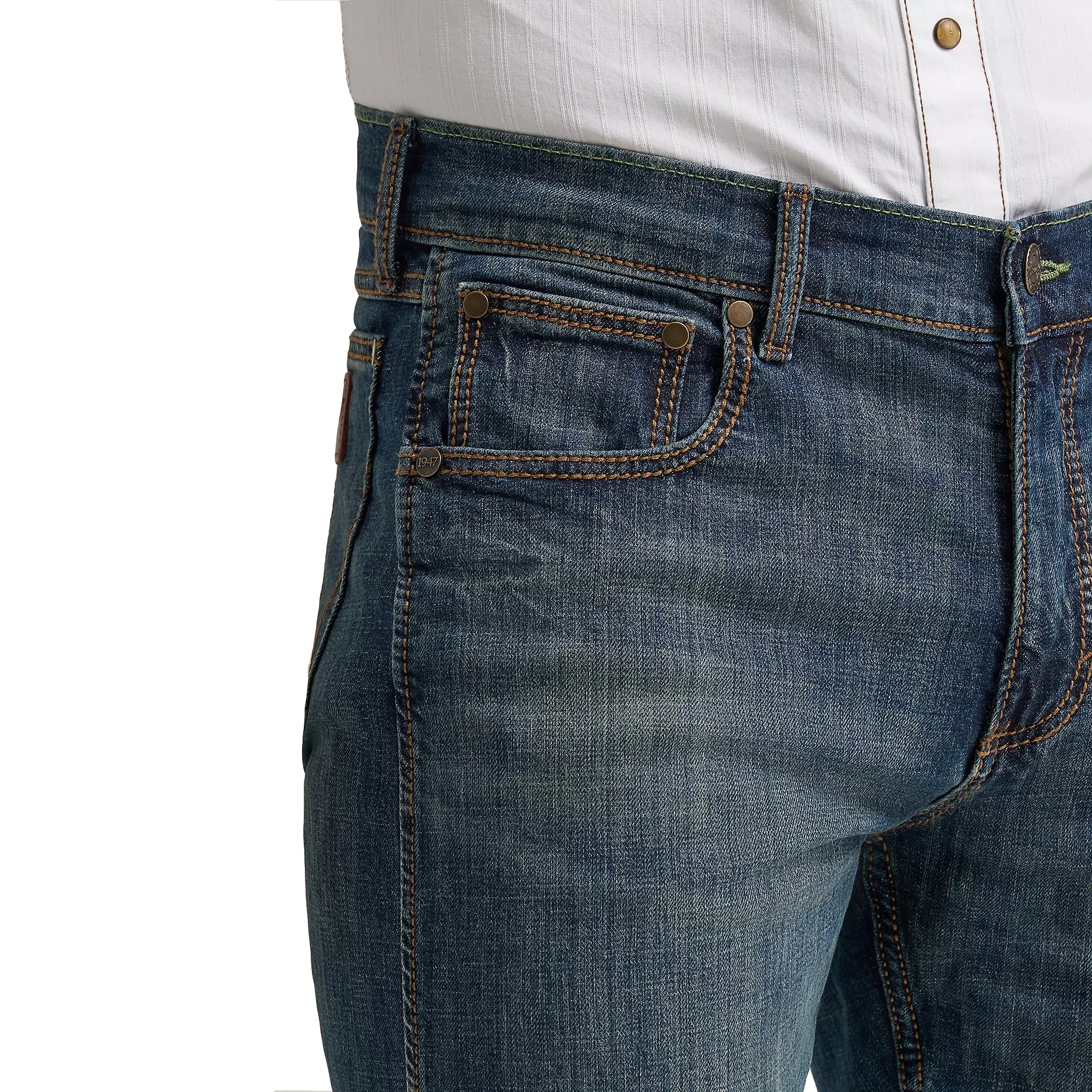 Wrangler Mens Retro Slim Jeans (WLT88BZ34) Bozeman