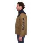Wrangler Mens Ruben Jacket (X6W1771521) Dark Tan/Black