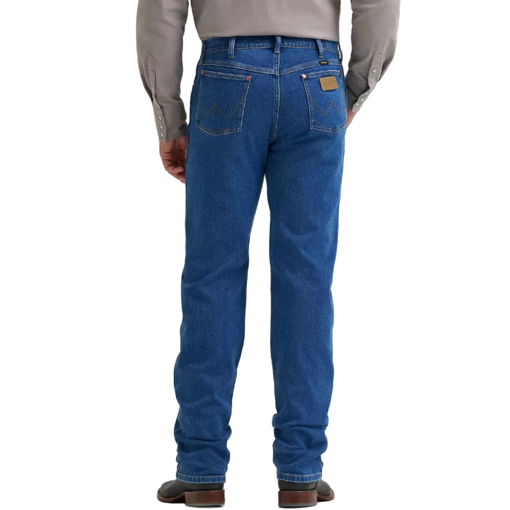 Wrangler Mens Tough Lite Original Fit Jeans (112381865) Stonewash