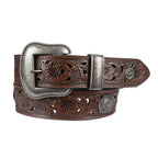 Wrangler Molly Belt (XCP2919BLT) Tan Rolled up