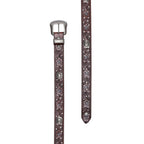 Wrangler Molly Belt (XCP2919BLT) Tan Flat Lay showing the tail and buckle