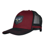 Wrangler Odin High Profile Trucker Cap (X6S1944CAP) Black/Cognac