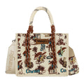 Wrangler Rodeo Print Crossbody Bag (X6W4922BAG) Natural
