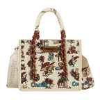 Wrangler Rodeo Print Crossbody Bag (X6W4922BAG) Natural