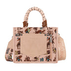 Wrangler Rodeo Print Crossbody Bag (X6W4922BAG) Pink