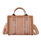 Wrangler Sherpa Logo Small Crossbody Bag (X6W4909BAG) Camel