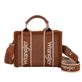 Wrangler Sherpa Logo Small Crossbody Bag (X6W4909BAG) Tan