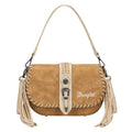 Wrangler Southwestern Avery Shoulder  Bag (X6S4936BAG) Light Tan Front