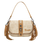 Wrangler Southwestern Avery Shoulder  Bag (X6S4936BAG) Natural Front