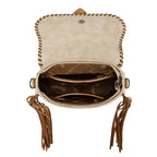 Wrangler Southwestern Avery Shoulder  Bag (X6S4936BAG) Natural Inside