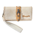 Wrangler Southwestern Avery Wallet (X6S4937WLT) Natural Front