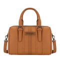 Wrangler Southwestern Boston Stitch Barrel Bag (X6S4929BAG) Tan Front