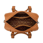 Wrangler Southwestern Boston Stitch Barrel Bag (X6S4929BAG) Tan Inside