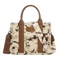 Wrangler Southwestern Camo Print Crossbody Bag (X6S4941BAG) Tan Front