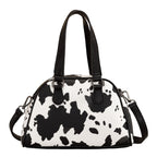 Wrangler Southwestern Cow Print Handbag (X6S4933BAG) Black Back