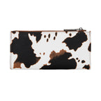 Wrangler  Southwestern Cow Print Slim Wallet (X6S4934WLT) Tan Back