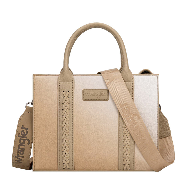 Wrangler Southwestern Ombre Crossbody Bag (X6S4928BAG) Taupe Front
