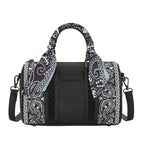 Wrangler Southwestern Paisley Barrel Bag (X6S4924BAG) Black Front