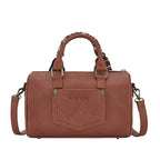 Wrangler Southwestern Paisley Barrel Bag (X6S4924BAG) Tan Back