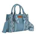 Wrangler Southwestern Paisley Crossbody Bag (X6S4923BAG) Blue Front