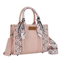 Wrangler Southwestern Paisley Crossbody Bag (X6S4923BAG) Pink Front