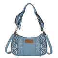 Wrangler Southwestern Paisley Shoulder Bag (X6S4925BAG) Blue Front