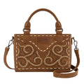 Wrangler Southwestern Swirl Crossbody Bag (X6S4938BAG) Tan Front