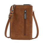Wrangler Southwestern Swirl Phone Wallet Bag (X6S4939BAG) Tan Back