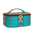 Wrangler Southwestern Travel Cosmetic Bag (X6S4945COS) Turquoise