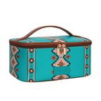 Wrangler Southwestern Travel Cosmetic Bag (X6S4945COS) Turquoise