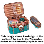 Wrangler Southwestern Travel Cosmetic Bag (X6S4945COS) Inside