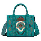 Wrangler Talia Aztec Crossbody Bag (X6W4907BAG) Turquoise