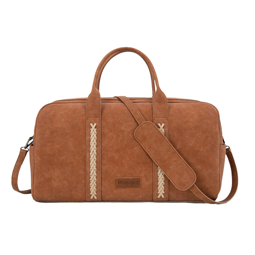 Wrangler Whipstitch Duffle Bag (X6W4921BAG) Tan
