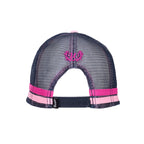 Wrangler Womens Annabelle High Profile Trucker Cap (X6W2942CAP) Pink/Navy OSFM