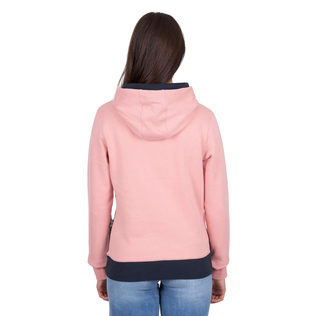 Wrangler Womens Brooke Hoodie (X6W2597541) Rose/Navy