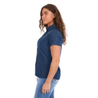Wrangler Womens Charlie S/S Shirt (X6S2107611) Dark Denim