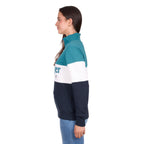 Wrangler Womens Dana 1/4 Zip Pullover (X6W2597549) Navy/Teal