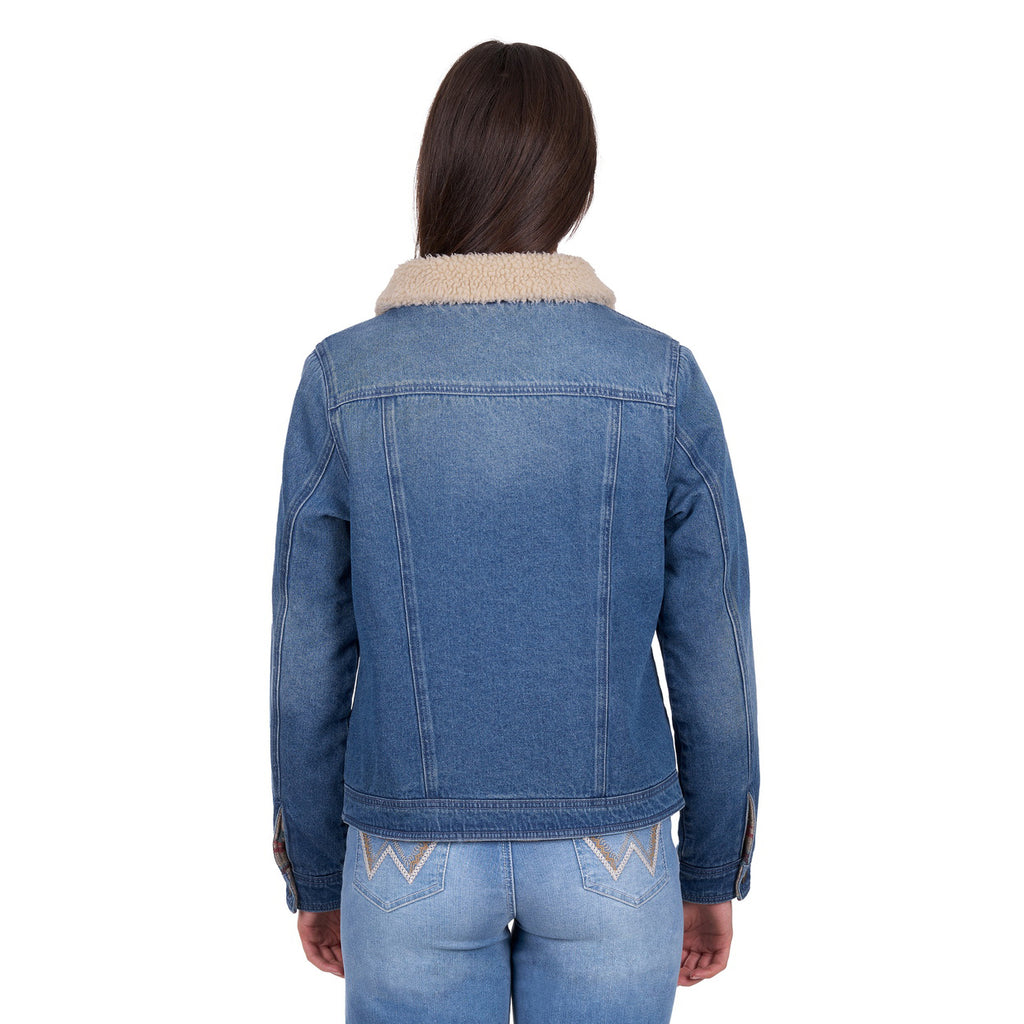 Wrangler Womens Dixie Jacket (X6W2701568) Denim/Multi