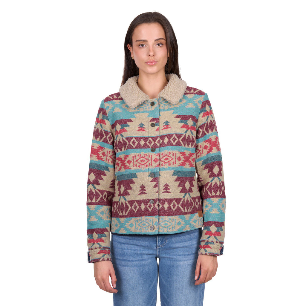 Wrangler Womens Dixie Jacket (X6W2701568) DenimMulti