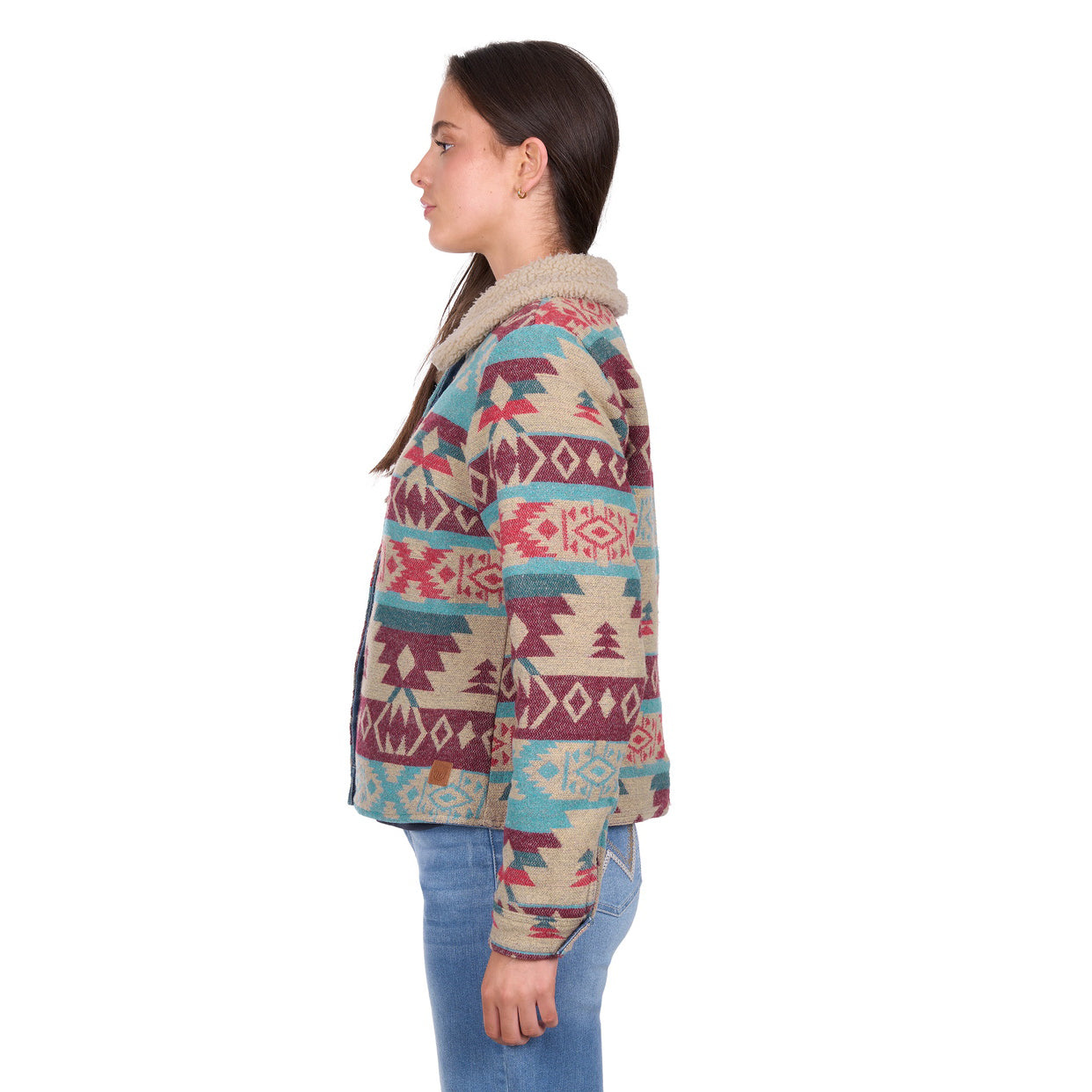 Wrangler Womens Dixie Jacket (X6W2701568) DenimMulti