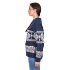 Wrangler Womens Lacey 1/4 Pullover Jumper (X6W2518578) Navy