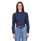 Wrangler Womens Lilly L/S Shirt (X6W2127434) Navy