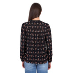 Wrangler Womens Lucille L/S Blouse (X6W2513556) Black